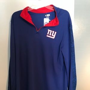 New York Giants 1/2 zip pull over